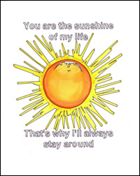 "You Are The Sunshine Of My Life" Stevie Wonder