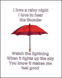 "I Love A Rainy Night" Eddie Rabbitt 